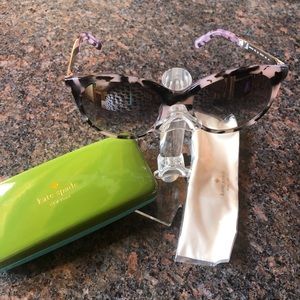 Beautiful Kate Spade Lilac Havana Sunglasses